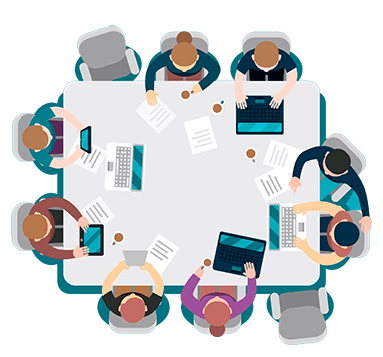 équipes de notre agence web Mehdicreation